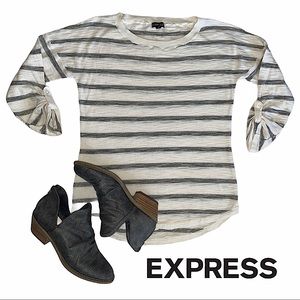 Express | Striped Blouse Size M Shirt Top